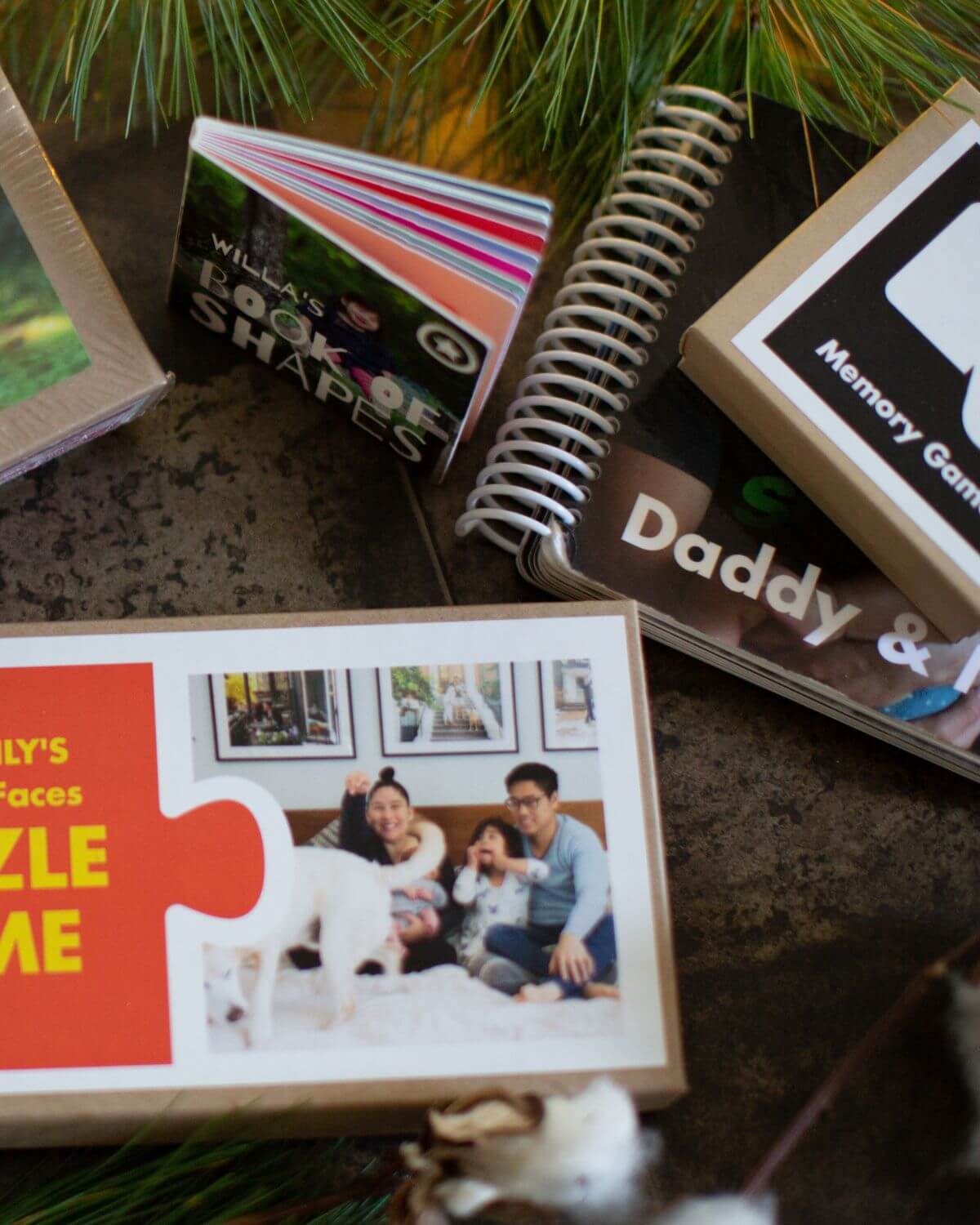 photo gifts, photo puzzle, photo board book, small pocket book